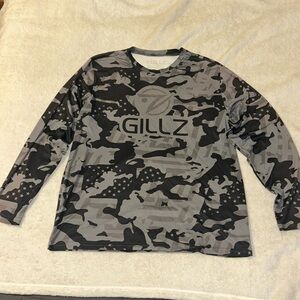 Grey Gillz fishing shirt
